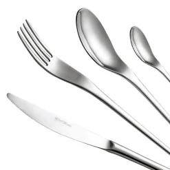 Viadurini Kitchen Besteck Set-Orientalisches schlankes Design Edelstahl Besteck-Set 24-tlg. - Kimeno