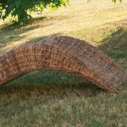 Viadurini in the Garden Sonnenliegen-Outdoor Chaiselongue in Banana Weaving mit Kopfstütze - Jolanda