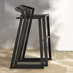 Viadurini in the Garden Outdoor Hocker-Outdoor Design Hocker aus hochwertigem Aluminium, 3 Stück - Filomena