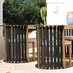 Viadurini in the Garden Gartenstühle Metall-Outdoor Dining Armchair in Aluminium und Luxus Design Seile - Julie