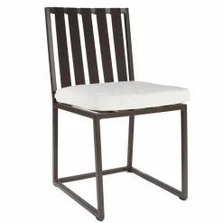 Viadurini in the Garden Gartenstühle Metall-Outdoor Dining Chair in Aluminium und Luxus Design Rope 3 Oberflächen - Julie