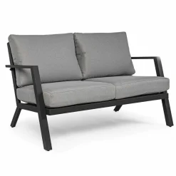 Viadurini in the Garden Gartensofas-Outdoor Lounge aus Aluminium mit Kissen aus Stoff - Armonia