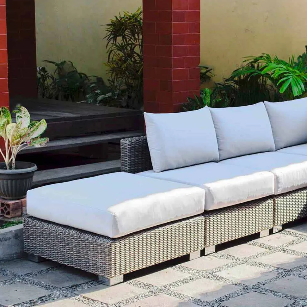 Viadurini in the Garden Garten Lounge Set-Outdoor Lounge Set in Rattan Optik handmade Rita modernes Design