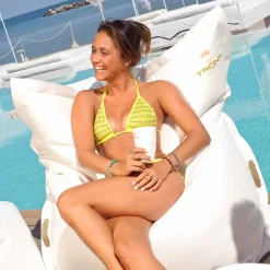 Trona Gartenideen-Outdoor Loungekissen aus Kunstleder