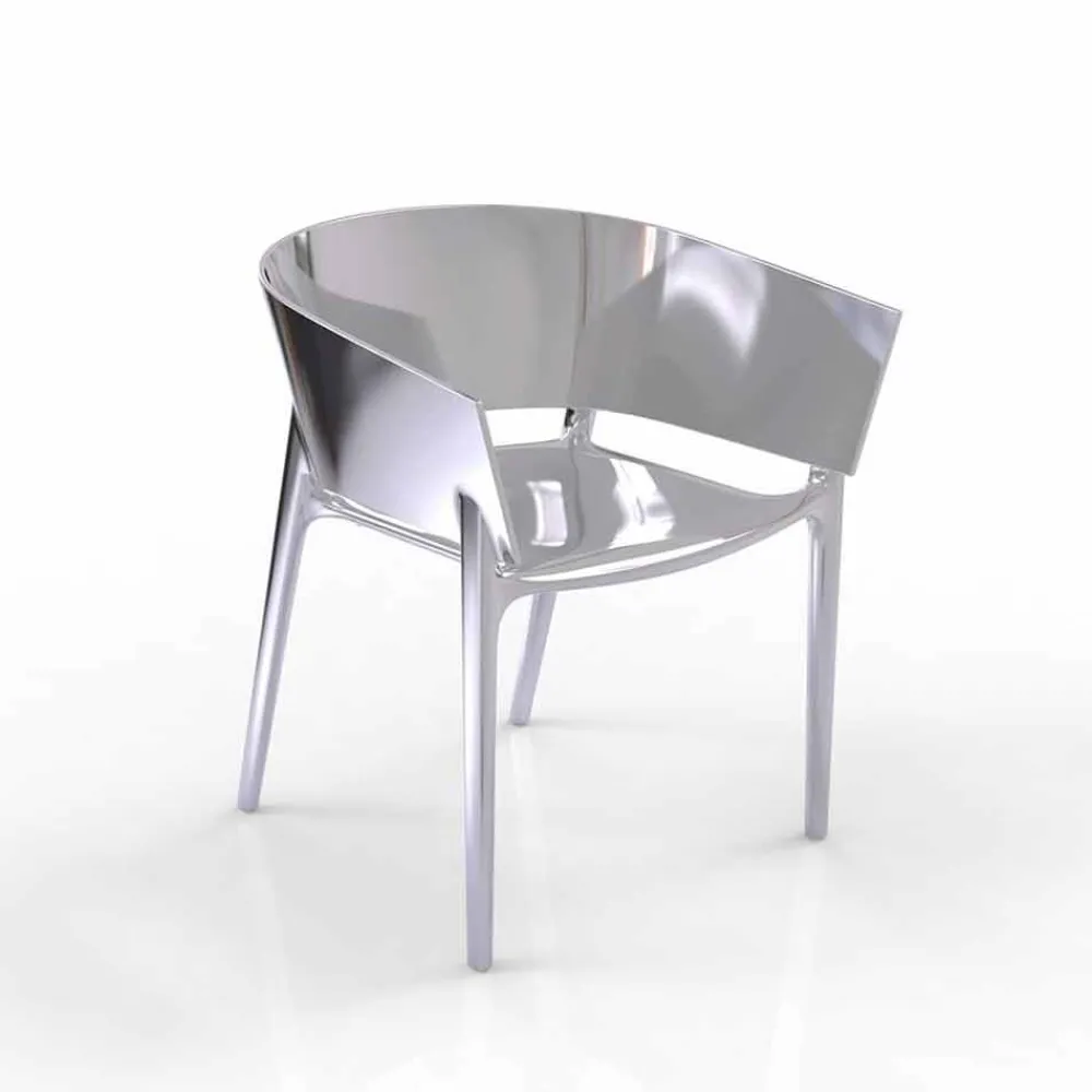 Vondom Sessel Kunststoff-Outdoor Sessel Designer Eugeni Quitllet, Afrika Kollektion von , 4 Stück