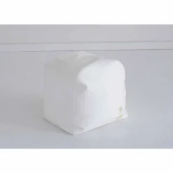 Trona Gartenideen-Outdoor Sitzsack aus weißen Kunstleder