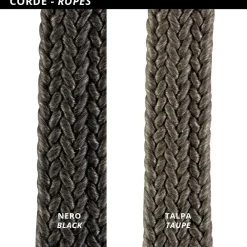 Viadurini in the Garden Outdoor Hocker|Barhocker-Outdoor-Barhocker aus verzinktem Stahl und Seil Made in Italy - Bronn