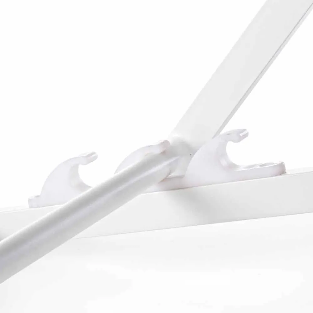 Viadurini in the Garden Sonnenliegen-Outdoor-Liegestuhl aus Aluminium mit Sitz aus Textilene, 4 Stück - Kailua