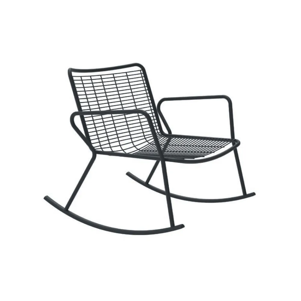 Viadurini in the Garden Sonnenliegen-Outdoor-Schaukelliege aus verzinktem Metall Made in Italy - Vikas