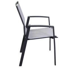 Viadurini in the Garden Metallsessel-Outdoor-Sessel aus Aluminium und Textilene - Karte