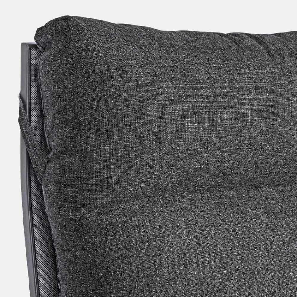 Viadurini in the Garden Gartensofas-Outdoor-Sofa aus Stoff und Aluminium mit verstellbarer Rückenlehne - Nathy