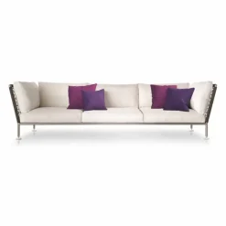 Viadurini in the Garden Gartensofas-Outdoor-Sofa mit modernem Design aus Stoff Made in Italy - Ontario