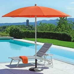 Viadurini in the Garden Gartenschirm-Outdoor-Stoffschirm mit Design-Aluminiumstruktur - Leroy