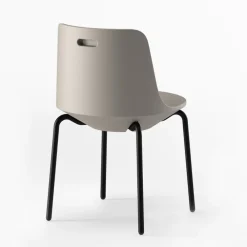 Viadurini in the Garden Gartenstühle Kunststoff-Outdoor-Stuhl aus Polyethylen und Aluminium Made in Italy 2 Stück - Rizia