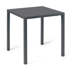 Viadurini in the Garden Gartentische Fest-Outdoor-Tisch mit Gestell aus verzinktem Stahl Made in Italy - Azul