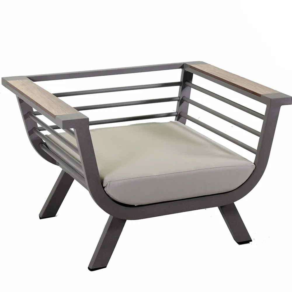 Viadurini in the Garden Garten Lounge Set-Outdoor-Wohnzimmer bestehend aus 2 Sesseln und 1 Couchtisch - Righello