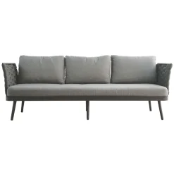 Viadurini in the Garden Garten Lounge Set-Outdoor-Wohnzimmer mit Aluminium-Couchtisch in verschiedenen Farben - Harmony