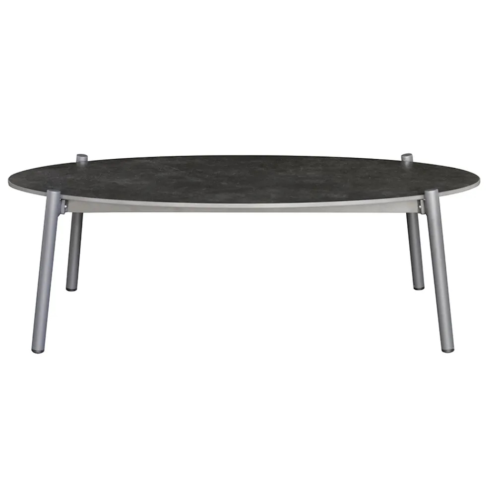 Viadurini in the Garden Garten Lounge Set-Outdoor-Wohnzimmer mit Kissen und abgerundeten Armlehnen - Zenith