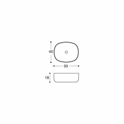 Viadurini Bathroom Keramikwaschbecken-Ovales Arbeitsplattenwaschbecken mit modernem Design aus weißer Keramik - Ventori2