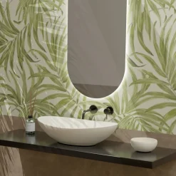 Viadurini Bathroom Farbige Waschbecken|Keramikwaschbecken-Ovales Aufsatzwaschbecken aus Keramik L 60 cm Made in Italy - Jumper