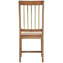 Viadurini Living Moderne Stühle-Paar 2 Design-Küchenstühle komplett aus Holz - Sandy