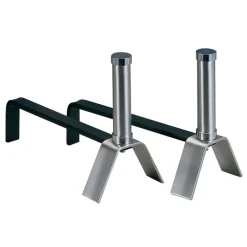 Viadurini Fire Design Feuerbock-Paar Feuerholz-Andirons, Höhe 28 cm, hergestellt in Italien – Armband