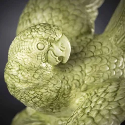 Viadurini Living Deko Artikel Und Wohnaccessoires-Papageienförmige Keramikstatue Handgefertigt in Italien - Pagallo