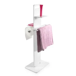 Viadurini Bathroom Toilettenpapierhalter-Papierhalter, Handtuch- und Bidet-Seifenhalter, hergestellt in Italien – Pluto
