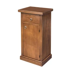 Viadurini Classic Tv-Möbel-Patinierter Telefonschrank aus Walnussholz, hergestellt in Italien – Atunis