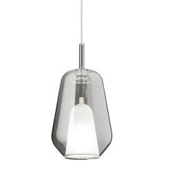 Viadurini Lighting Moderne Pendelleuchten-Pendelleuchte aus Glas und transparentem Draht Made in Italy - Trilly