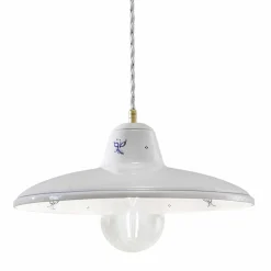 Ferroluce Pendelleuchten Vintage-Pendelleuchte aus handwerklicher Keramik Vintage Handdekorationen - Como