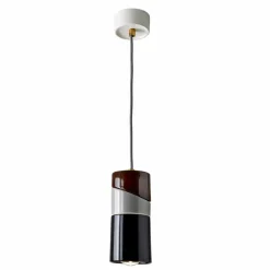 Viadurini Lighting Moderne Pendelleuchten-Pendelleuchte aus Messing und moderner farbiger Keramik, hergestellt in Italien, Asien