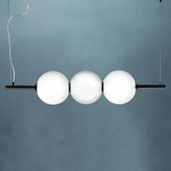 Viadurini Vetro di Venezia Murano Lampen|Moderne Pendelleuchten-Pendelleuchte aus mundgeblasenem Venedig Glas 95 cm - Jupiter