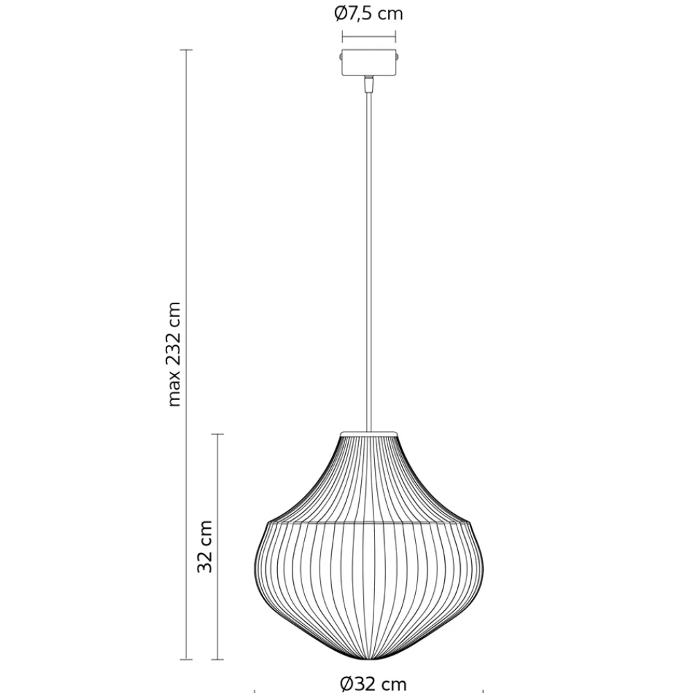 Viadurini Lighting Designer Pendelleuchten-Pendelleuchte aus weißem Glas in filigranem Design spitz - Caravan