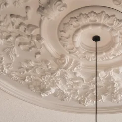 Viadurini Lighting Designer Pendelleuchten-Pendelleuchte Design weißer Gips und schwarzes Aluminium 1 Kegel - Tesera