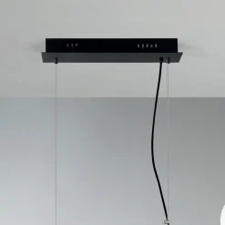 Viadurini Lighting Moderne Pendelleuchten-Pendelleuchte mit 5 Lichtern aus Metall und modernem mundgeblasenem Glas - Birga