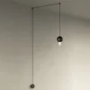 Viadurini Lighting Moderne Pendelleuchten-Pendelleuchte mit Canneté-Glaszylinder Made in Italy - Oris