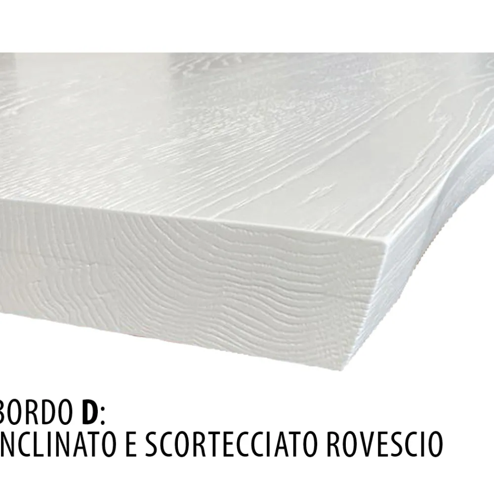 Viadurini Living Esstische Nach Mass|Esstische-Plattierter Tisch aus Asteiche furniert und Kristall Made in Italy - Vicente