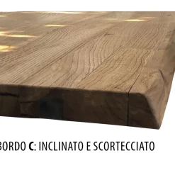 Viadurini Living Esstische Nach Mass|Esstische-Plattierter Tisch aus quadratischer Asteiche und Metallgestell Made in Italy - Pilar