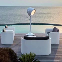 Myyour Design Beleuchtung-Poleasy Design Stehleuchte im Freien, 2 Farben - Hollywood von