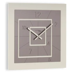 Viadurini Time Design Wanduhren-Quadratische Uhr aus halbgeschäumtem PVC mit hoher Dichte, hergestellt in Italien – kreativ