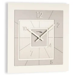 Viadurini Time Design Wanduhren-Quadratische Uhr aus halbgeschäumtem PVC mit hoher Dichte, hergestellt in Italien – kreativ