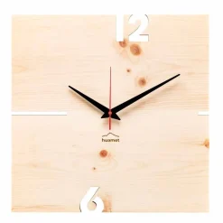 Viadurini Time Design Wanduhren-Quadratische Wanduhr aus Eiche, Kiefer oder Walnuss Made in Italy - Bethel