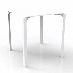 Vondom Gartentische Fest-Quadratischer Esstisch Quartz, modernes Design, 2 Stücke