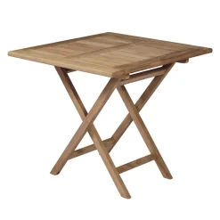 Viadurini in the Garden Gartentische Aus Teakholz-Quadratischer Gartentisch 80x80 cm aus Teakholz - Amico