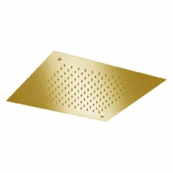 Viadurini Taps Duschköpfe-Quadratischer Single Jet Duschkopf aus Edelstahl Made in Italy - Jet