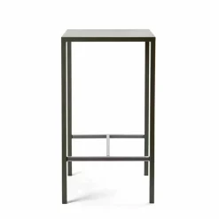 Viadurini in the Garden Garten Beistelltisch-Quadratischer Stehtisch aus lackiertem Metall im Freien Hergestellt in Italien - Fada