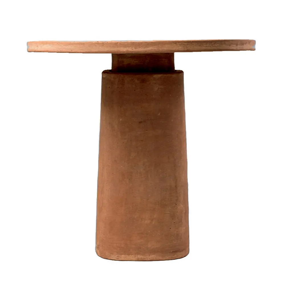 Viadurini in the Garden Garten Beistelltisch-Quadratischer Terrakotta-Tisch im Freien 70x70 cm Made in Italy - Yulia