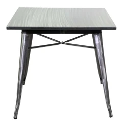 Viadurini in the Garden Gartentische Aus Aluminium-Quadratischer Tisch aus Eisen für Innen und Außen - Schreibwaren