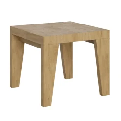 Viadurini Living Ausziehbare Esstische-Quadratischer Tisch, ausziehbar auf 246 cm, aus Holz, hergestellt in Italien – Blume